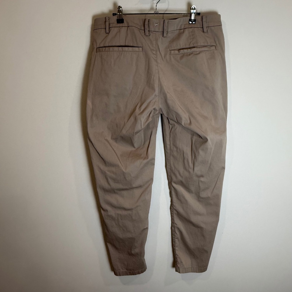 Bird Dogs Chino Pants Khaki Flat Front Zip Pocket Stretch Men's 36x30 - Picture 2 of 9